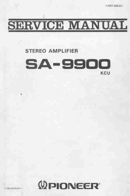 Pioneer Car Amplifier SA-9900-page_pdf